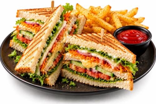Veg Club Sandwich