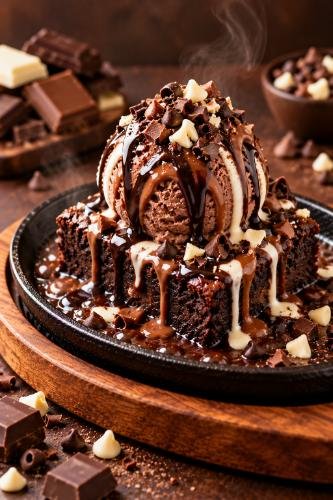Triple Chocolate Brownie