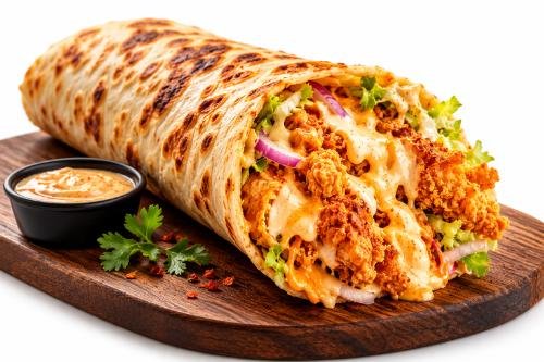Chickoz Fried Chicken Cheese Frankie