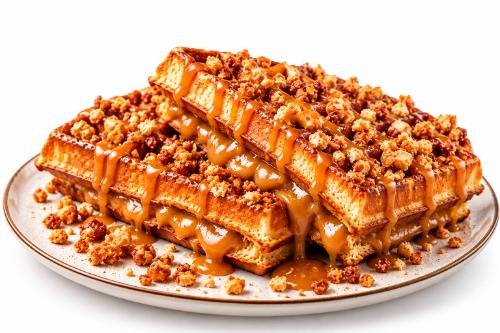 Caramel Filling Waffle